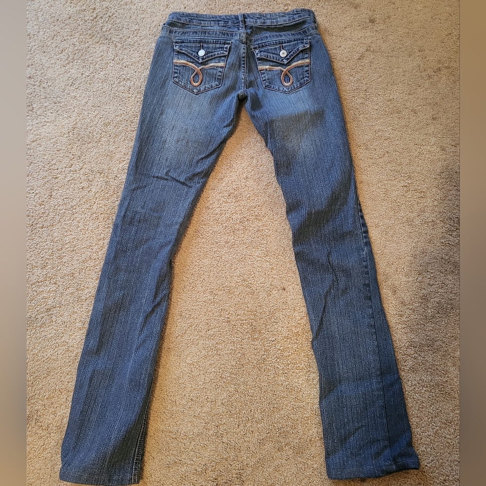 Rue21 Slimboot Jeans 1/2 Long - Picture 2 of 9